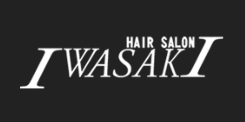 HAIR　SALON　IWASAKI ロゴ