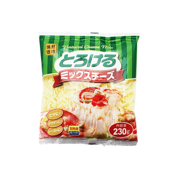 とろけるミックスチーズ 230g｜食品その他｜商品紹介｜ドン・キホーテのプライベートブランド（PB）「情熱価格」｜驚