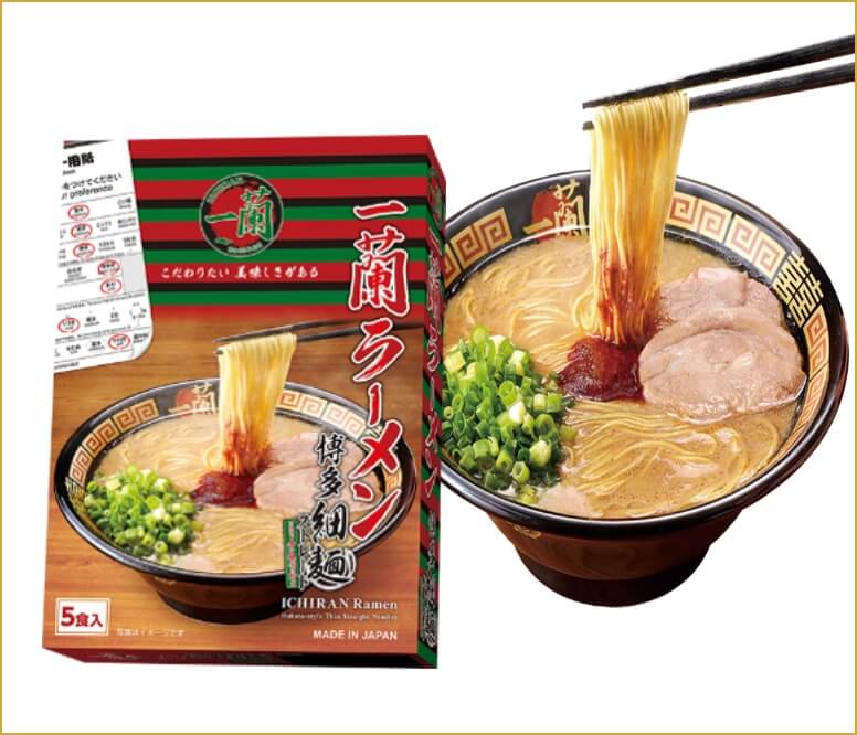 株式会社一蘭一蘭ラーメン博多細麺5食入画像