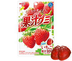 果汁橡皮糖草莓