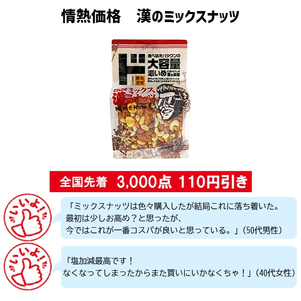 情熱価格　漢のミックスナッツ