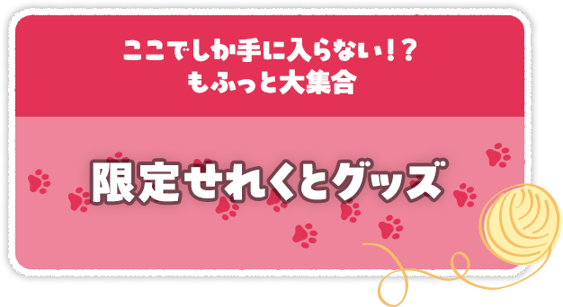 オリジナル限定グッズ