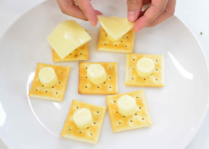 「ゆる～くとろける、ちいさなチーズおばけ☆」の作り方画像 2枚目