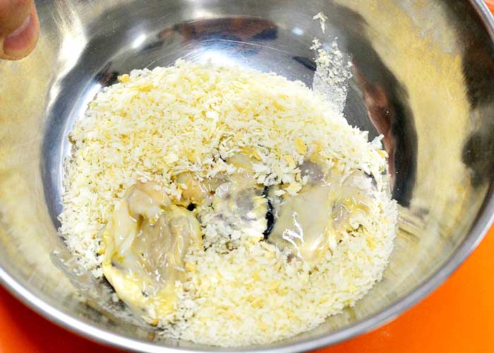 「間違いなく美味しい、王道のカキフライ☆」の作り方画像 4枚目