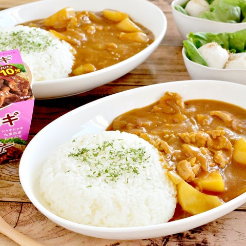 
				CUPCOOK®プルコギで作る、濃厚プルコギカレー
			