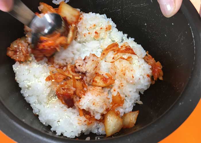 「お箸が止まらない！！ ガッツリ食べたい時の牛カルビビビンバ丼！！」の作り方画像 5枚目