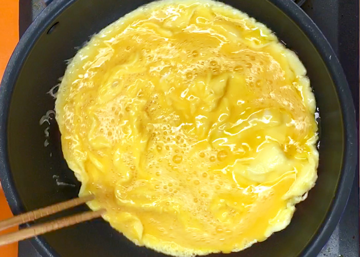 「卵ふんわり♪ あたりめの天津飯」の作り方画像 4枚目