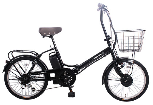 20型電動アシスト付き折り畳み自転車 EVA PLUS mini(エヴァ プラス