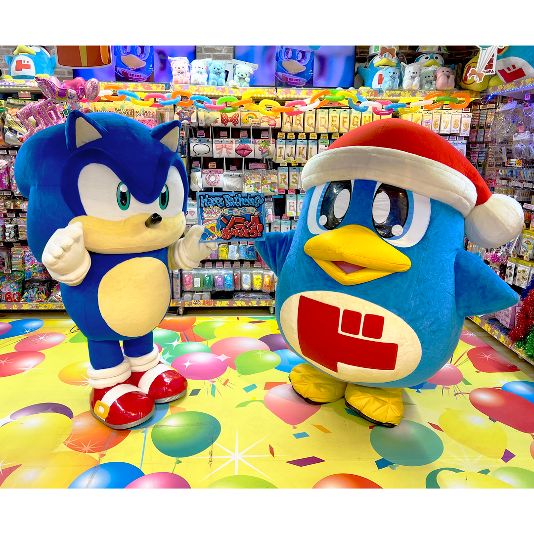 ドンペンとソニック・ザ・ヘッジホッグのお誕生日