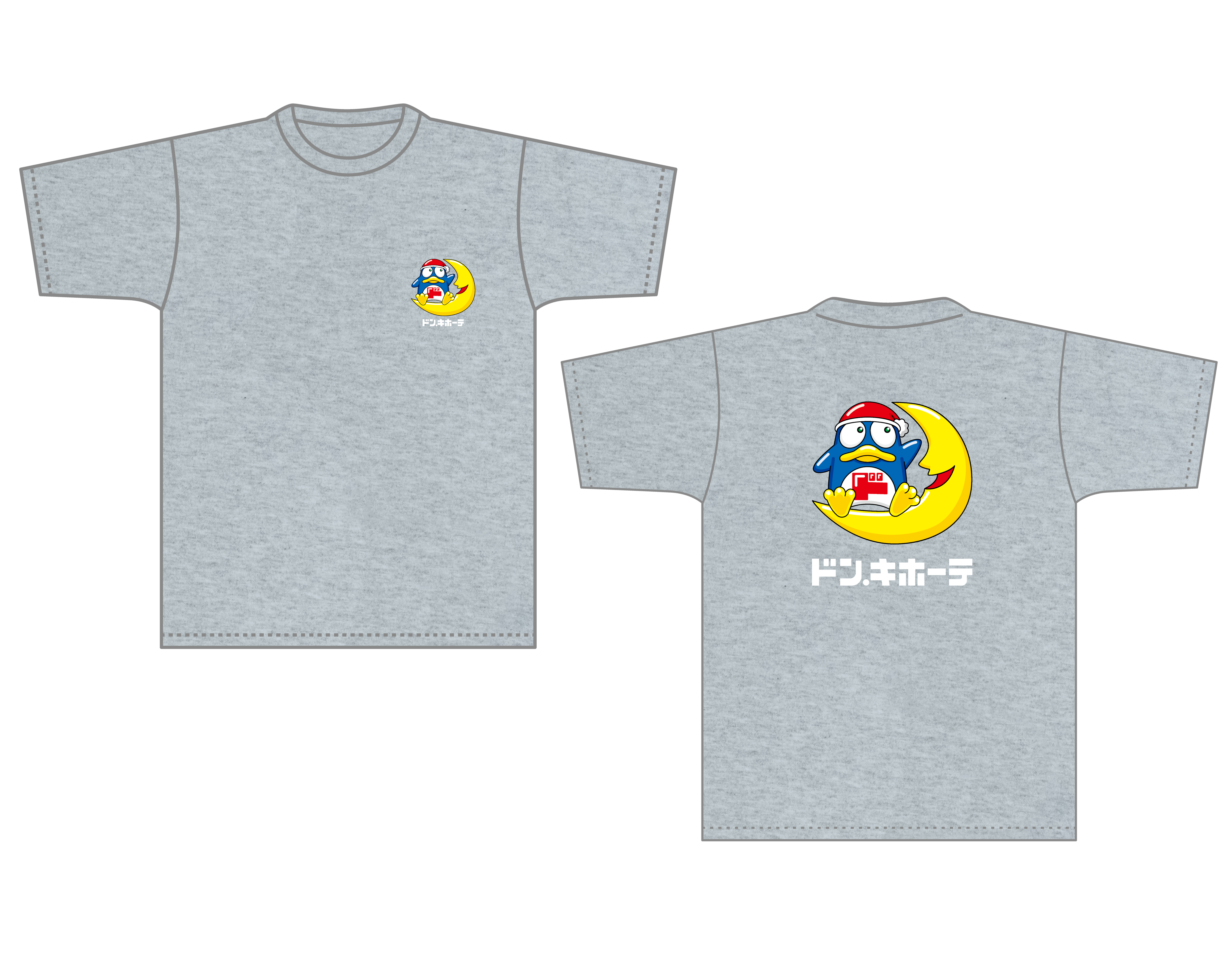 ドンペン刺繍さがらTシャツ アッシュグレー