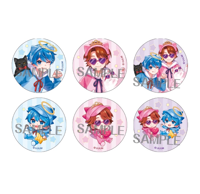 あかさかの箱 缶バッジコレクション(全6種)