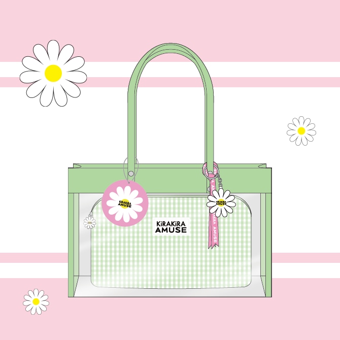 AMUSE クリアトートバッグ