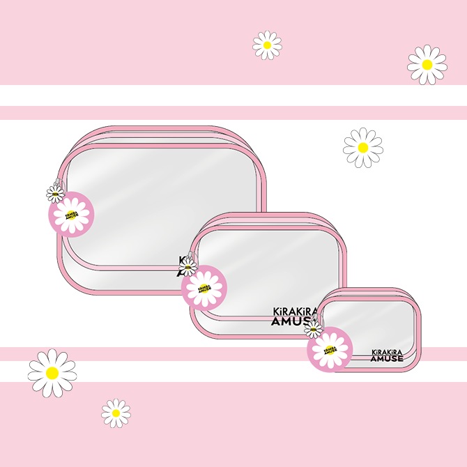 AMUSE クリアポーチマチ付き