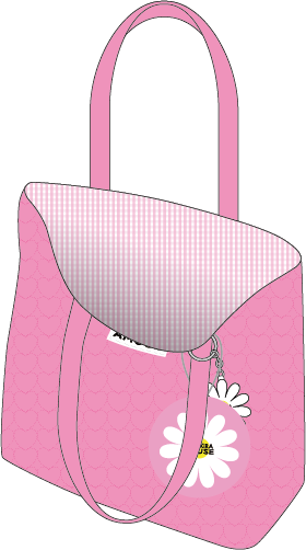AMUSE　キルティングトートバッグ（ピンク）