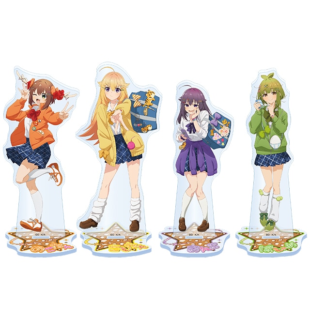 しかのこのこのここしたんたん アクリルスタンドBIG　全4種