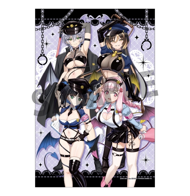 ドルフィンウェーブ  描き下ろしB2タペストリー【デビルポリスver.】（全1種）