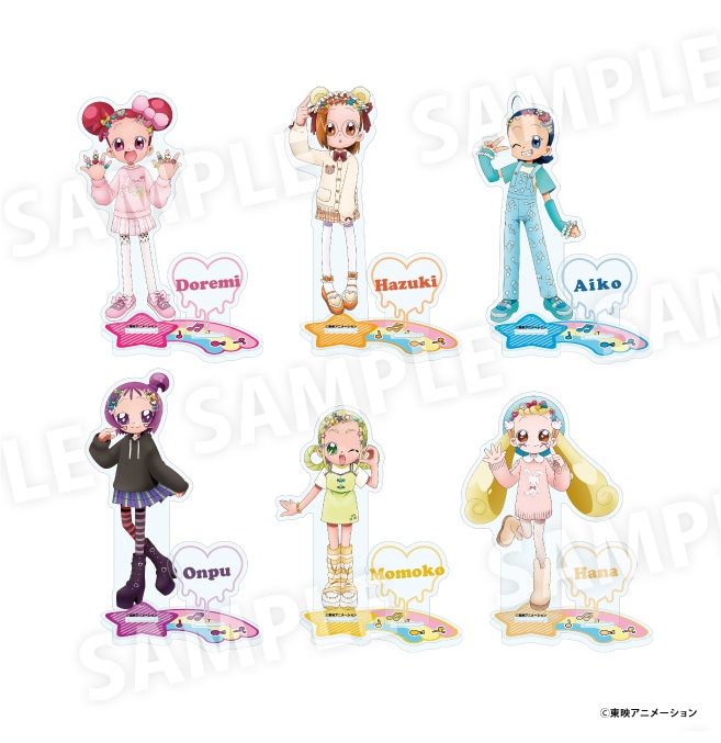 おジャ魔女どれみアクリルスタンド 全6種 