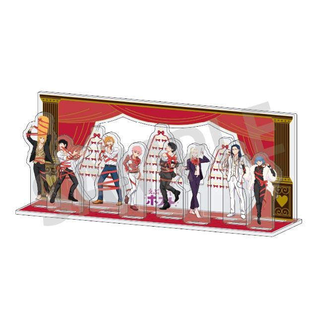 えぶりでいホスト 描き下ろしアクリルジオラマ