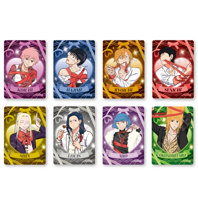 えぶりでいホスト 描き下ろしクリアカードコレクション