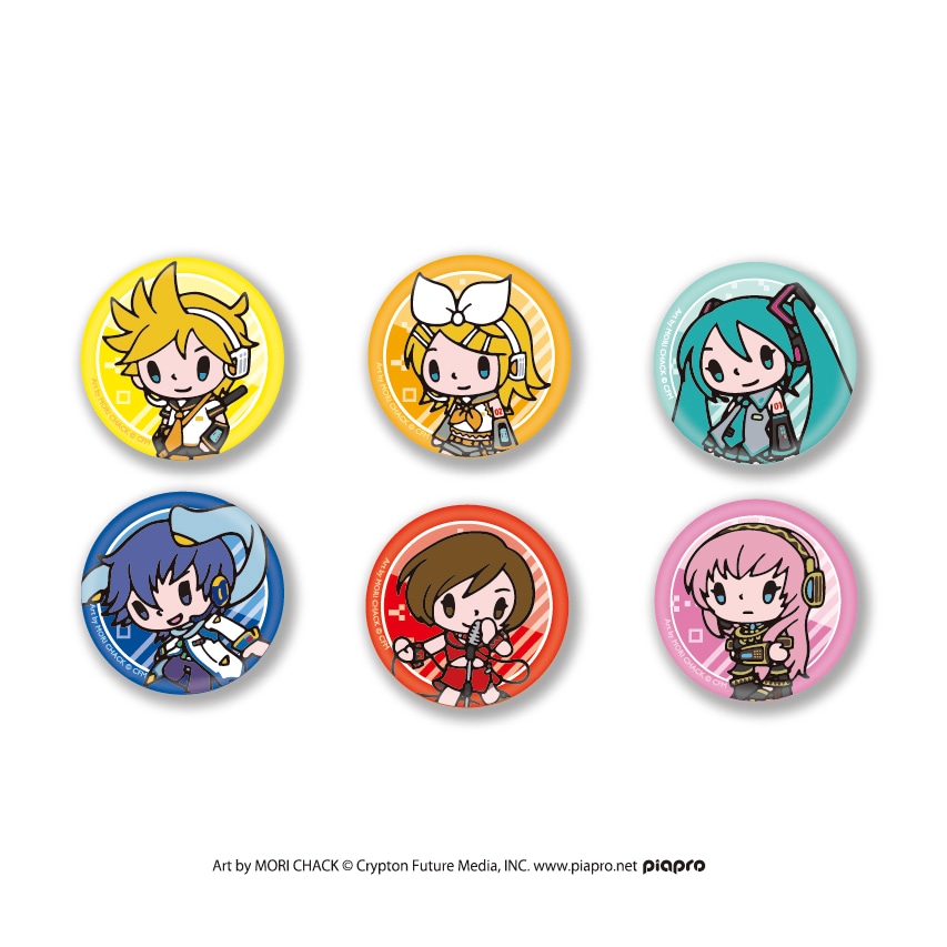 『いたずらぐまのグルーミー』缶バッジ（トレーディング） 全6種