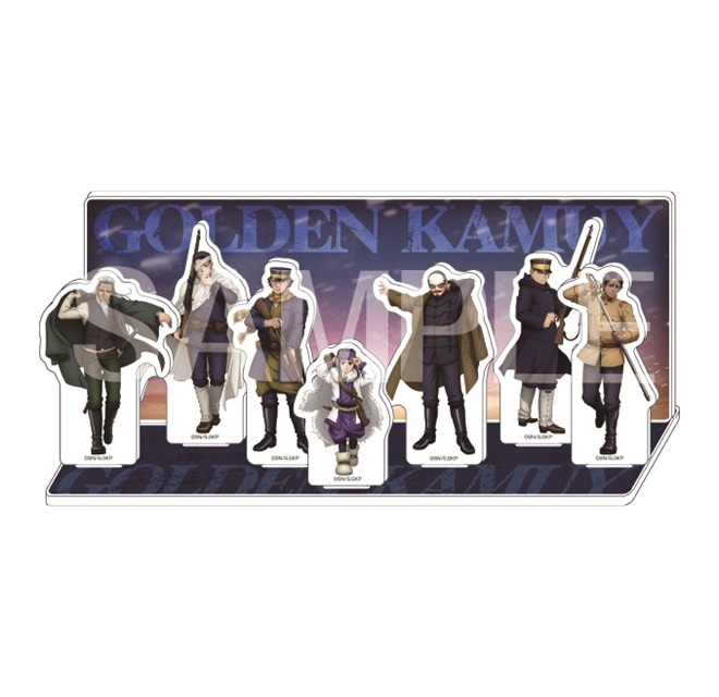 ゴールデンカムイ 描き下ろしアクリルジオラマ【戦闘準備ver.】（全1種）