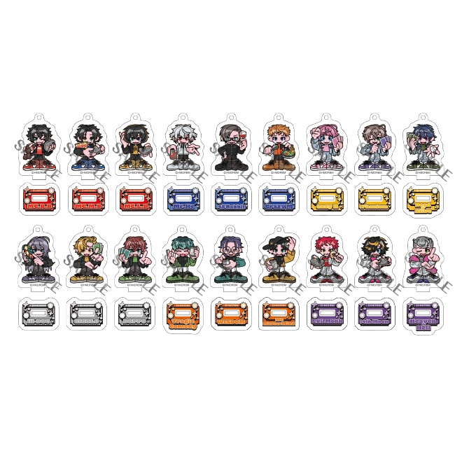 ヒプノシスマイク ミニキャラアクリルキーホルダーコレクション【パーティーver.】