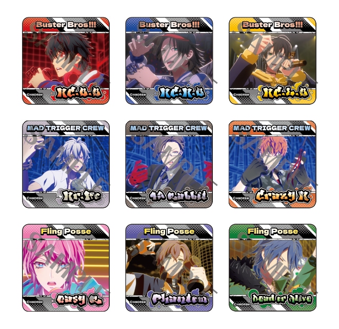 ヒプノシスマイク 場面写アクリルバッジコレクション【vol.1】