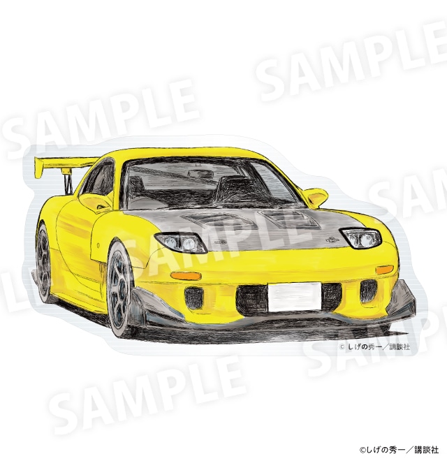 頭文字D頭文字D ダイカットクッション RX-7 全1種