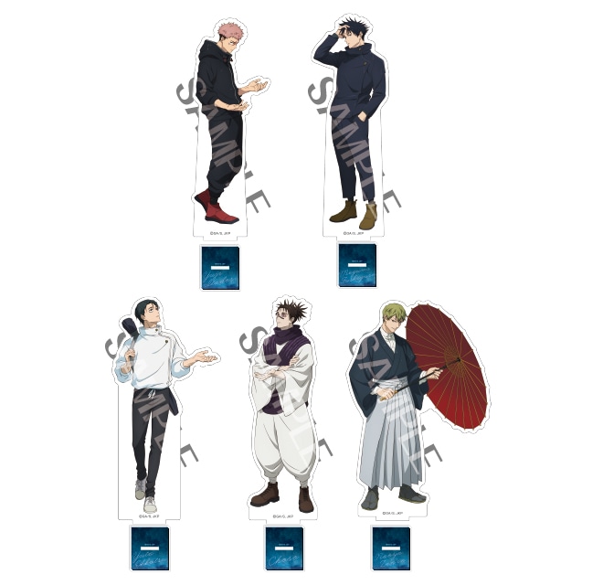 呪術廻戦 描き下ろしBIGアクリルスタンド【雨ver.】（全5種）