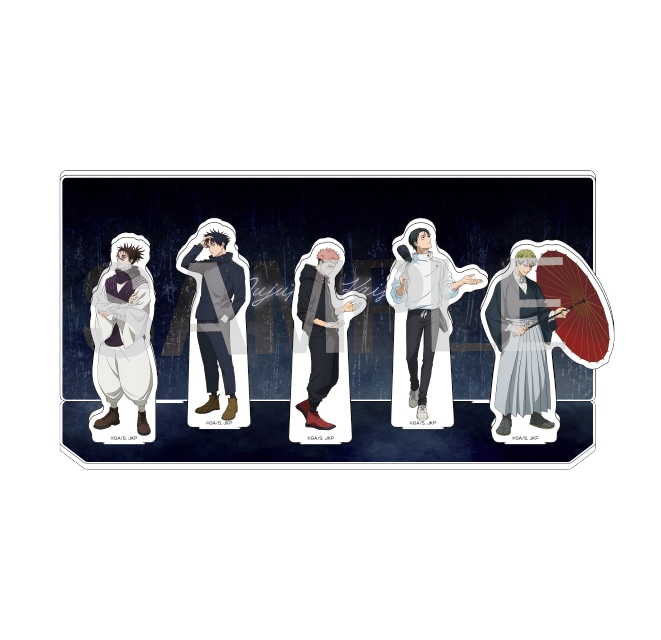 呪術廻戦 描き下ろしアクリルジオラマ【雨ver.】（全1種）