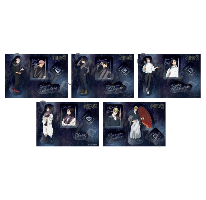 呪術廻戦 描き下ろしステッカーシート【雨ver.】（全5種）