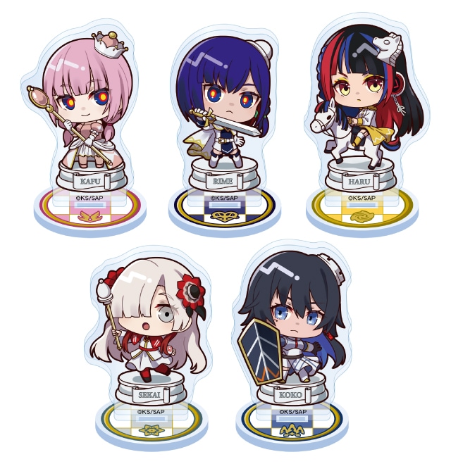 神椿市建設中 デフォルメアクリルスタンド　ランダム・５種