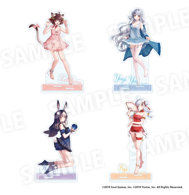 『雀魂-じゃんたま-』 アクリルスタンド 全4種