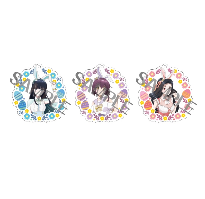 魔法科高校の劣等生 描き下ろしアクリルキーホルダー【イースターバニーver.】（全3種）　各880円（税込）