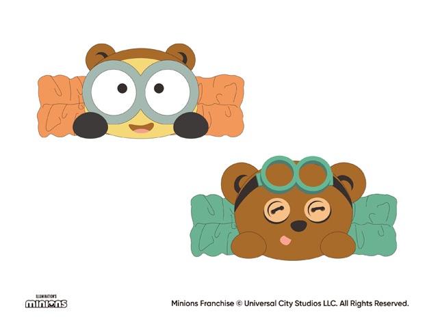 ミニオンズ ヘアバンド(全2種)