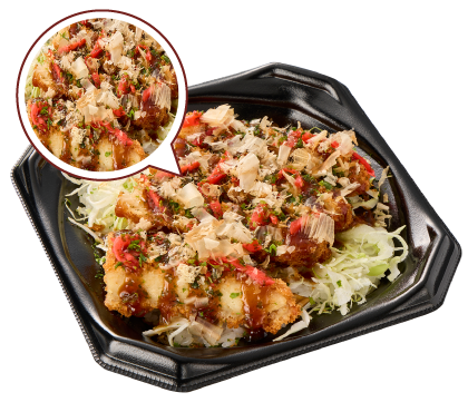 お好みソースチキンカツ丼のイメージ