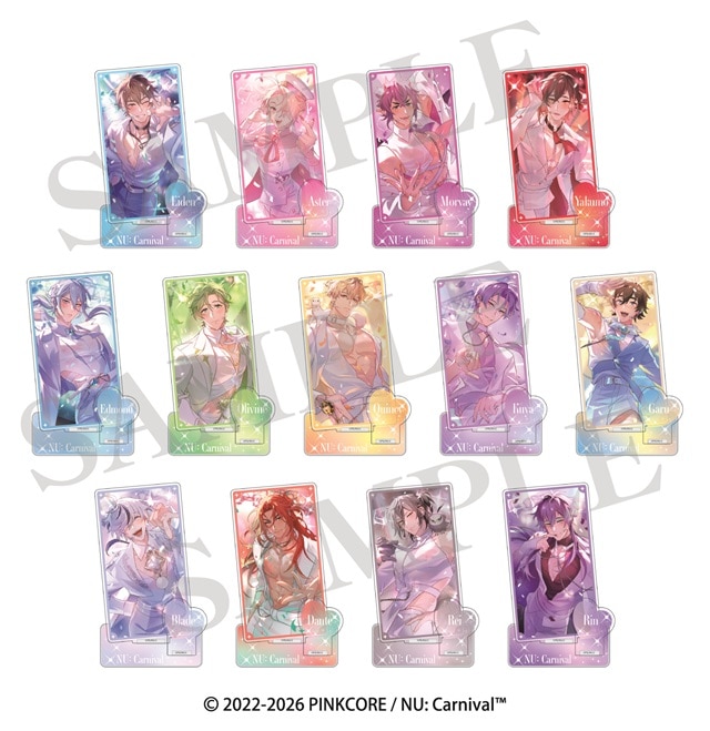 NU:カーニバル アクリルスタンド（全13種）