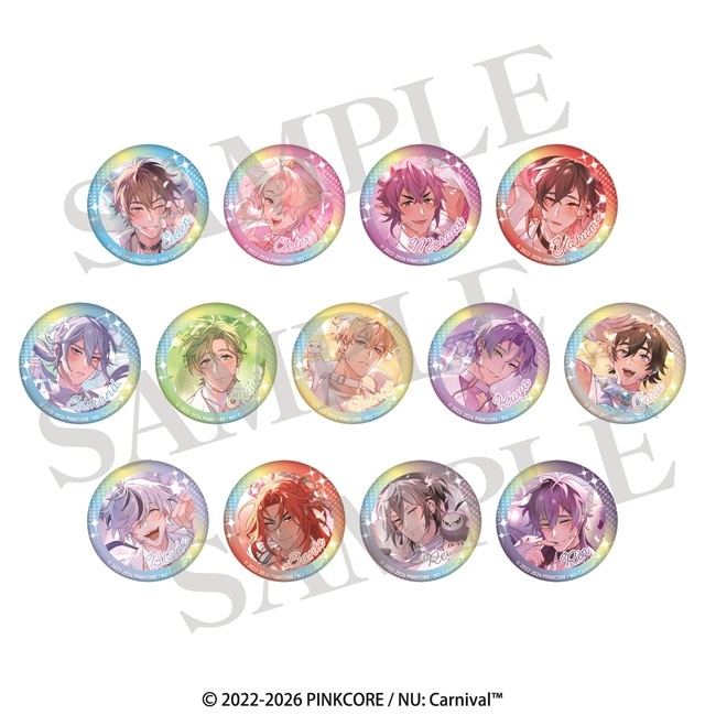 NU:カーニバル 缶バッジ（ランダム13種）