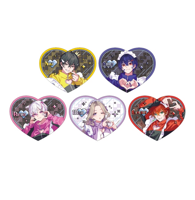 女子研究大学 コラボグッズ購入特典イラストカード （全5種）