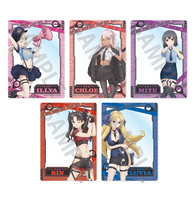 『アメイジングデジタルサーカス』 描き下ろしクリアカードセット【セキュリティver.】（全1種/1セット5枚入）