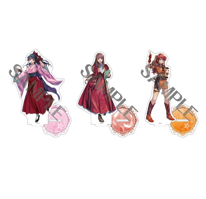 サクラ大戦 描き下ろしBIGアクリルスタンド（全3種)