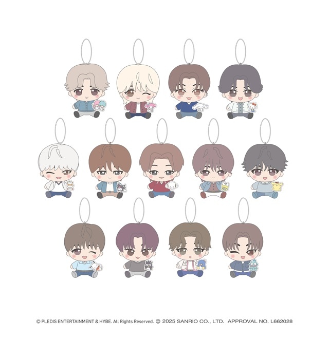SEVENTEEN × サンリオキャラクター コラボ商品 アクリルキーホルダー グローバルグループ『SEVENTEEN』×『SANRIO CHARACTERS』のドン