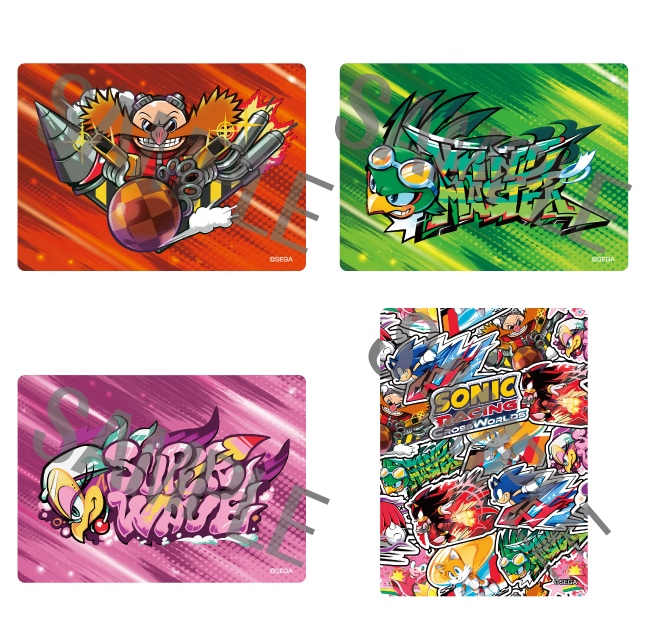 ソニックレーシング クロスワールド クリアカードセット(全1種)