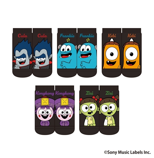 Spookiz ソックス（全5種）