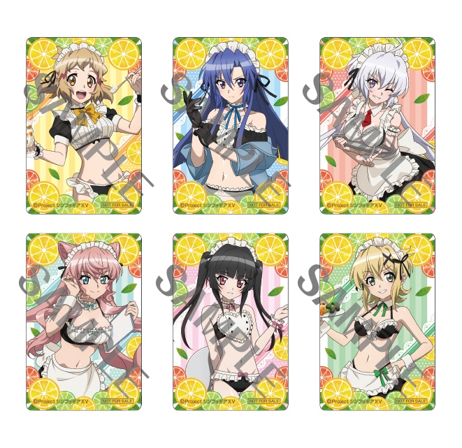 戦姫絶唱シンフォギアＸＶ コラボグッズ購入特典イラストカード　（全5種）
