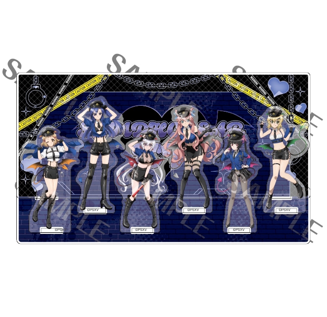 『戦姫絶唱シンフォギアXV』 描き下ろしアクリルジオラマ【デビルポリスver.】(全1種)