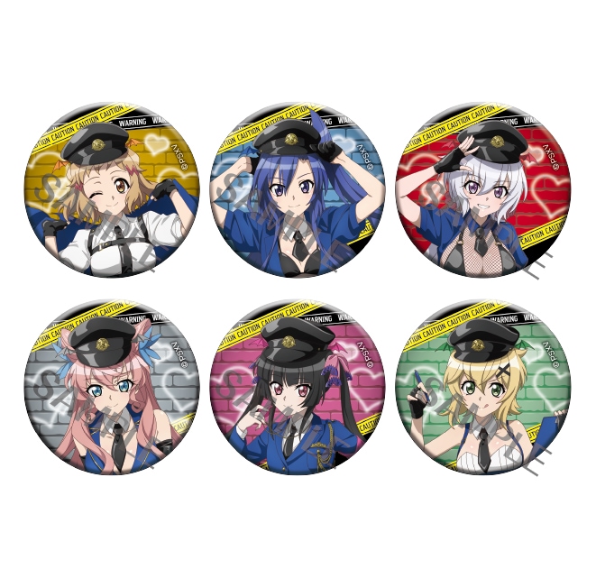 『戦姫絶唱シンフォギアＸＶ』 描き下ろし缶バッジコレクション【デビルポリスver.】（全6種）
