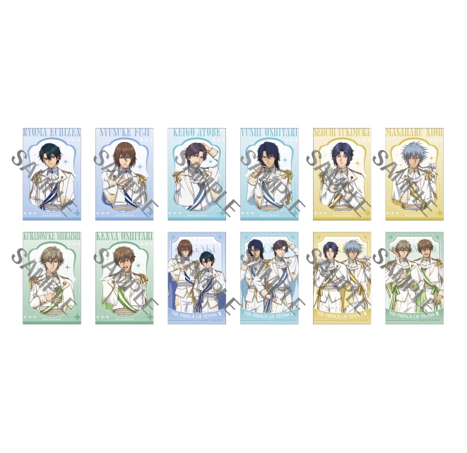 『新テニスの王子様』描き下ろしミニフォトカードコレクション【オリジナル衣装ver.】(全12絵柄）