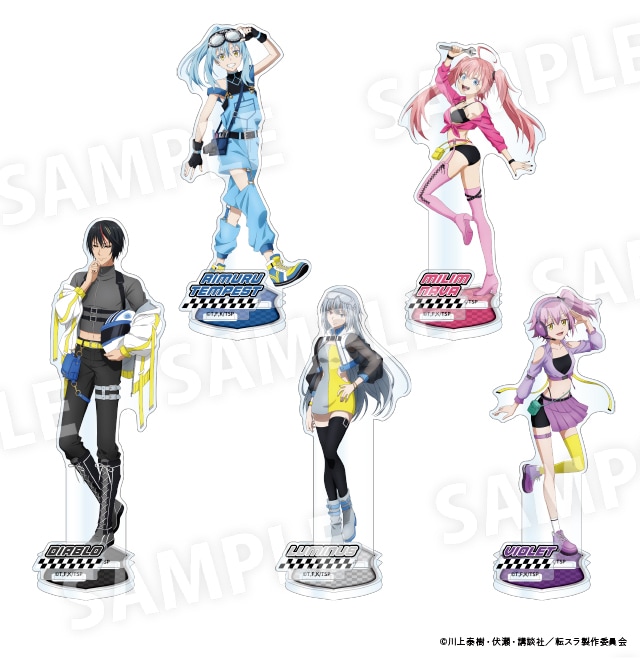 転生したらスライムだった件 アクリルスタンド 全5種