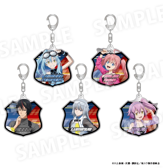 転生したらスライムだった件 ミラーアクリルキーホルダー 全5種